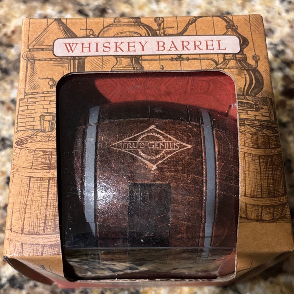 Brown Whiskey Barrel Puzzle
